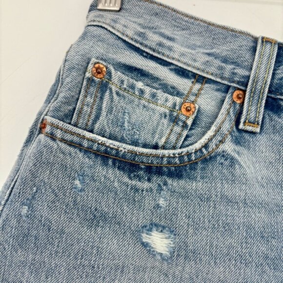 LEVI S 501 ORIGINAL FIT WOMEN  S SHORTS Size 26 - Picture 5 of 13